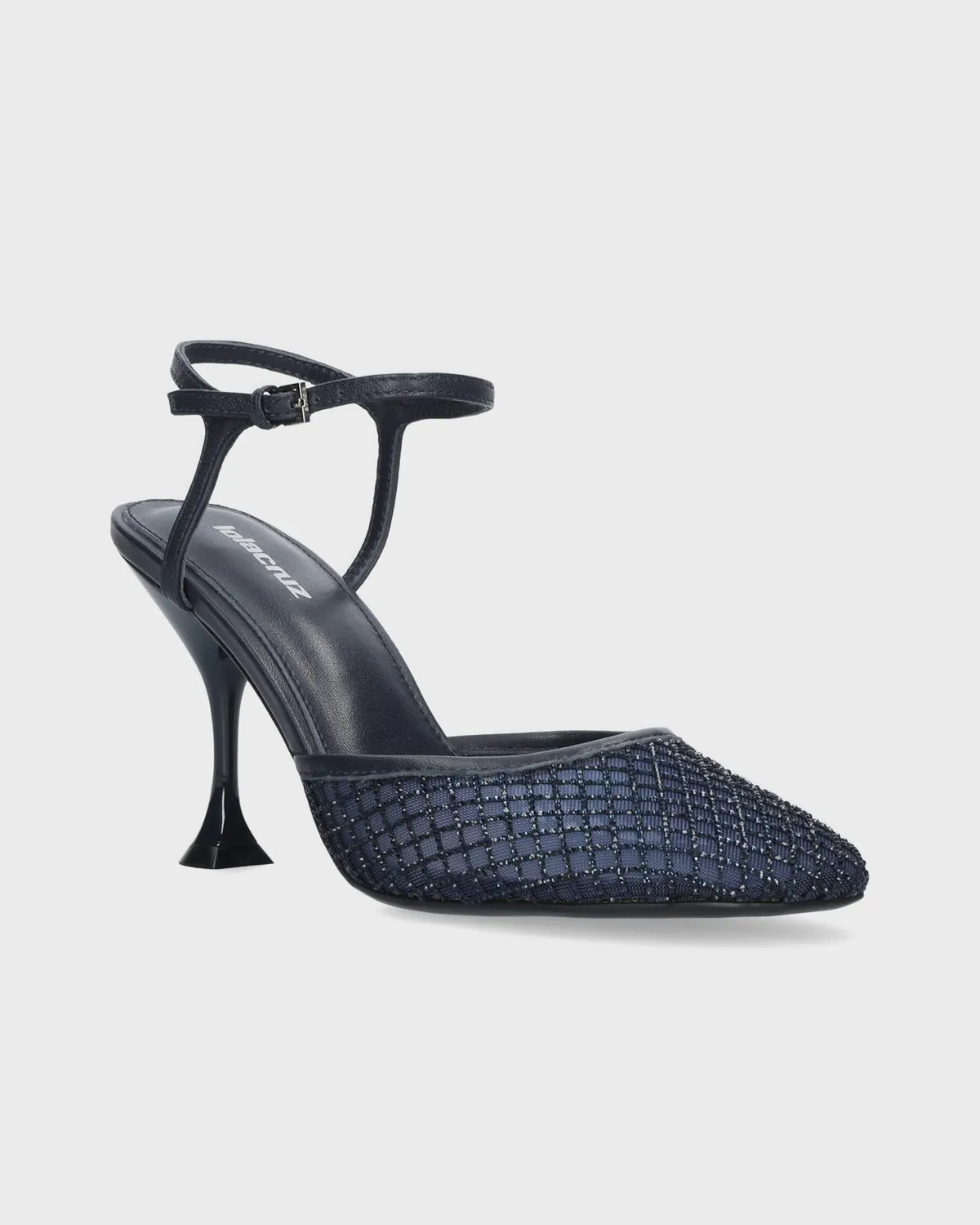 Lola Cruz Ruby Pumps 85 escarpins bleu nuit