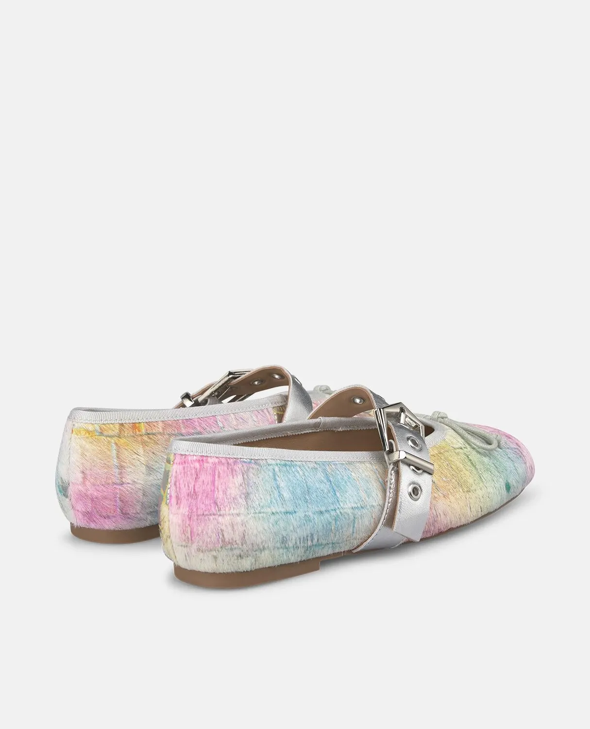 Alma en Pena V261300 ballerines cuir multicolore plates