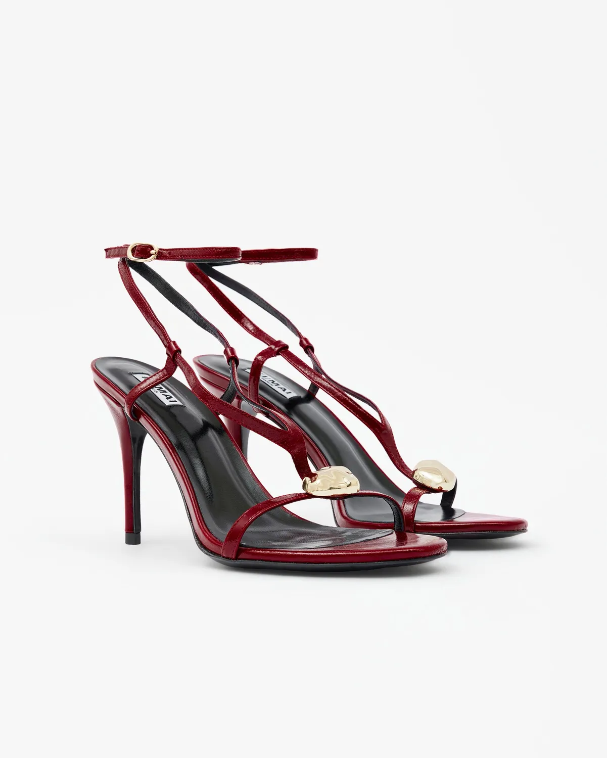 Mi/Mai Terrence Red sandale rouge à talon