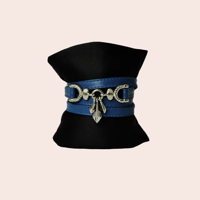 Karine Arabian Ibiza bracelet cuir taille unique