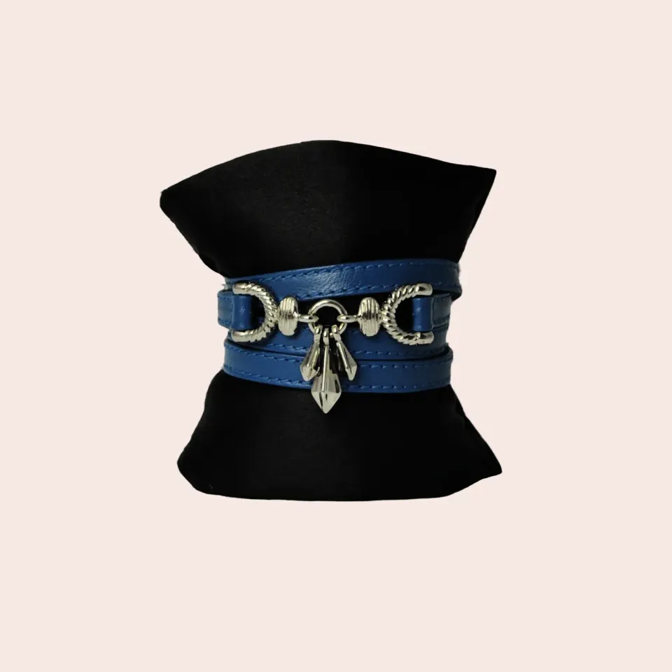 Karine Arabian Ibiza bracelet cuir taille unique