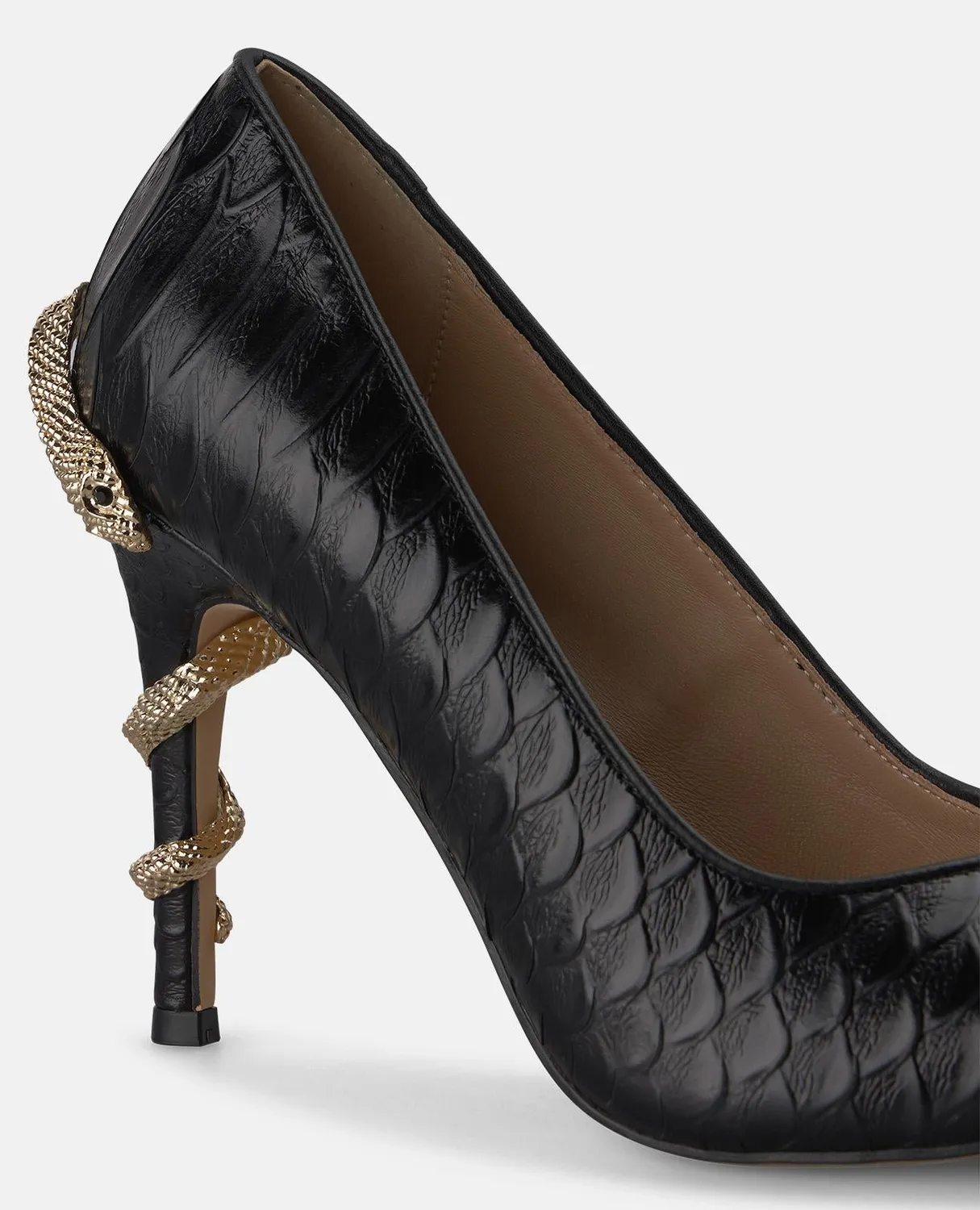 Alma en Pena I260258C escarpins cuir noirs talon 10 cm