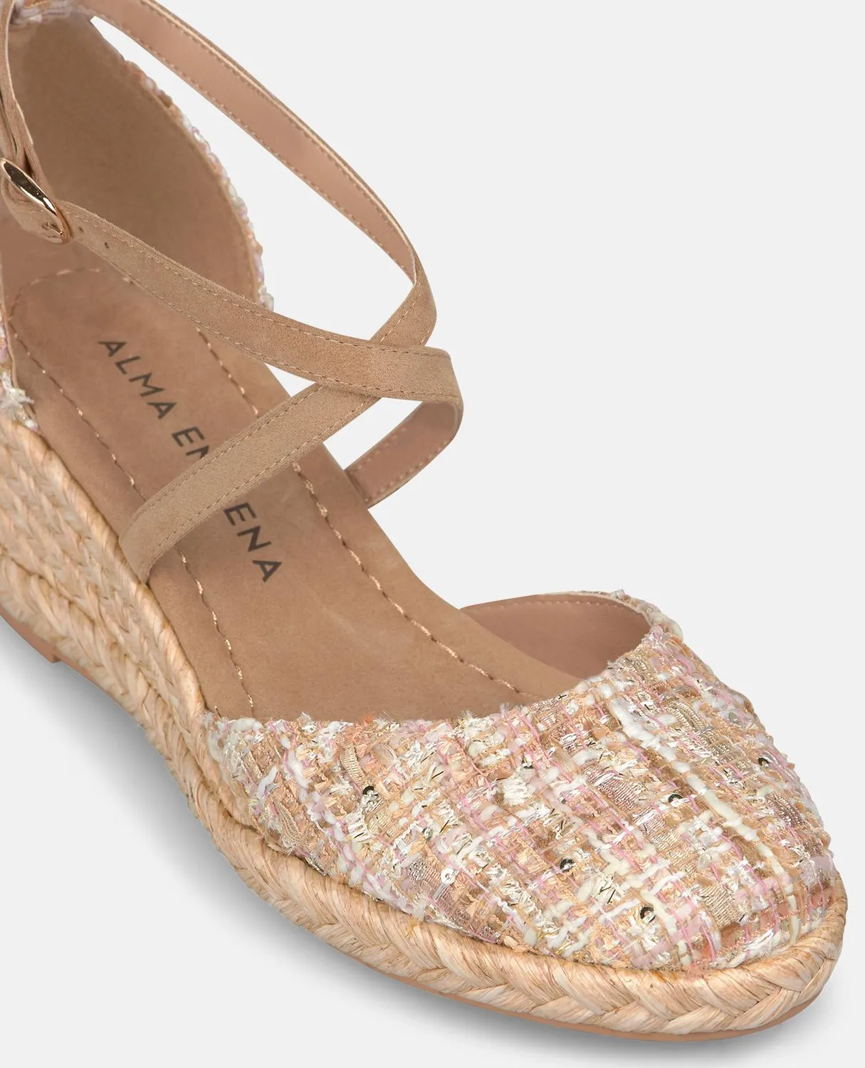 Alma en Pena V2650501 espadrilles camel 6,5 cm