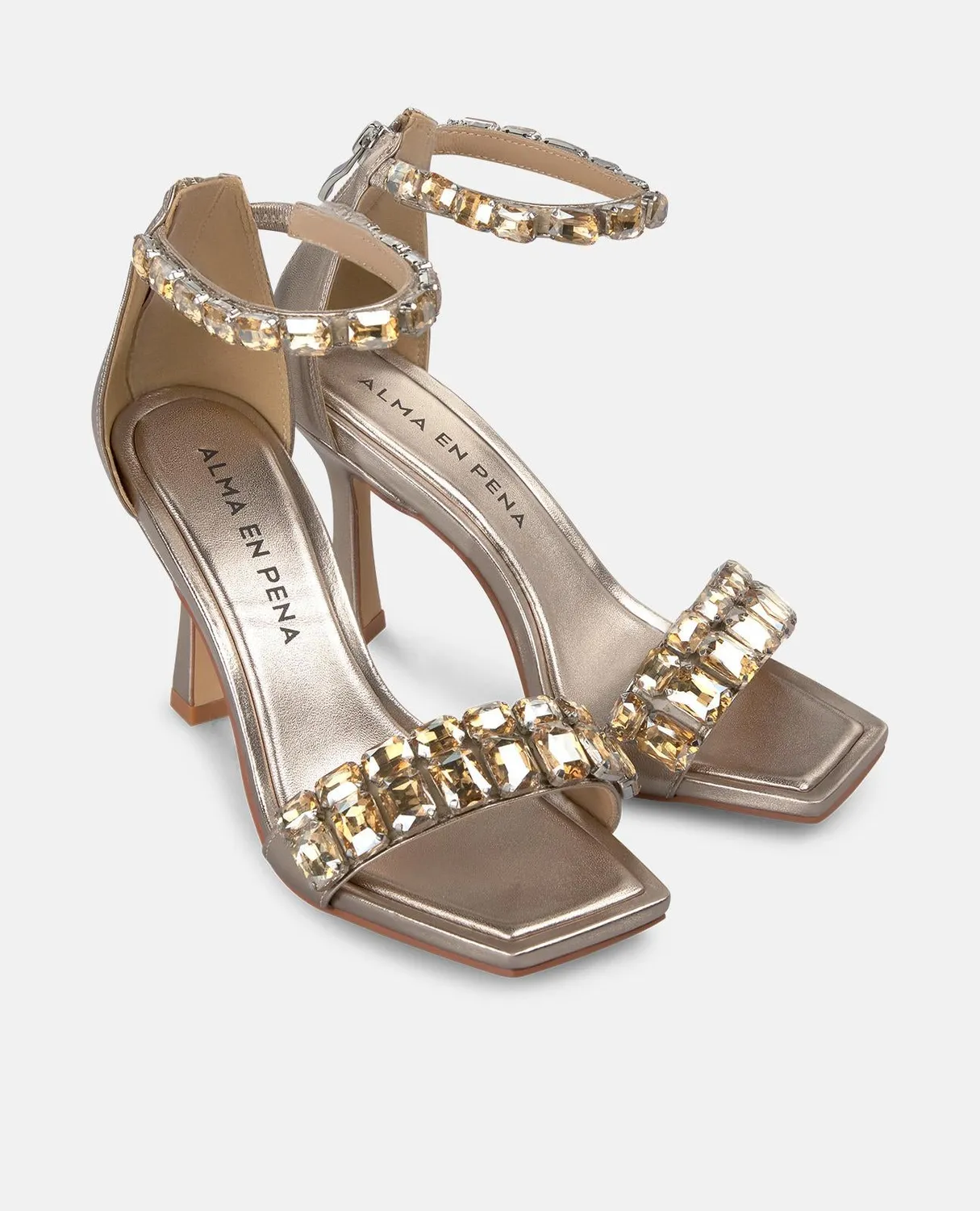 Alma en Pena V250834 sandales bronze talon 9 cm