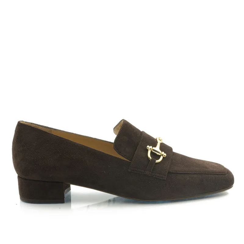 Bégum Paris Sally mocassin cuir bleu marine