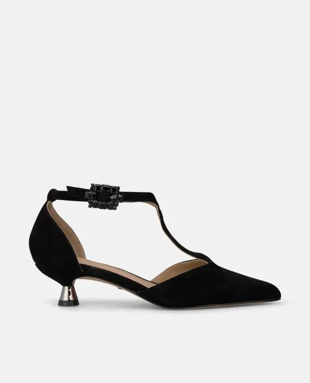 Alma en Pena I260202 escarpins noirs ante talon 4 cm