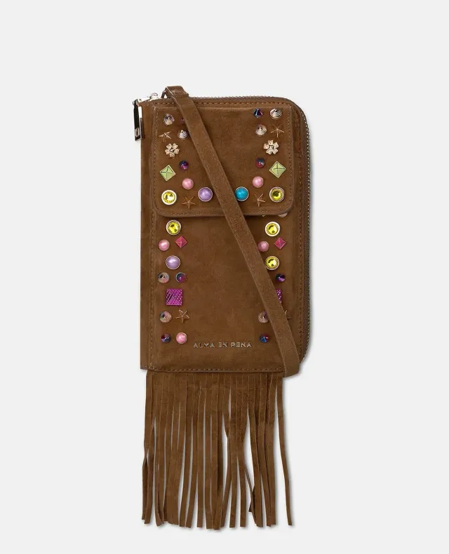 Alma en Pena Natalia V26WT018 sac cuir caramelo