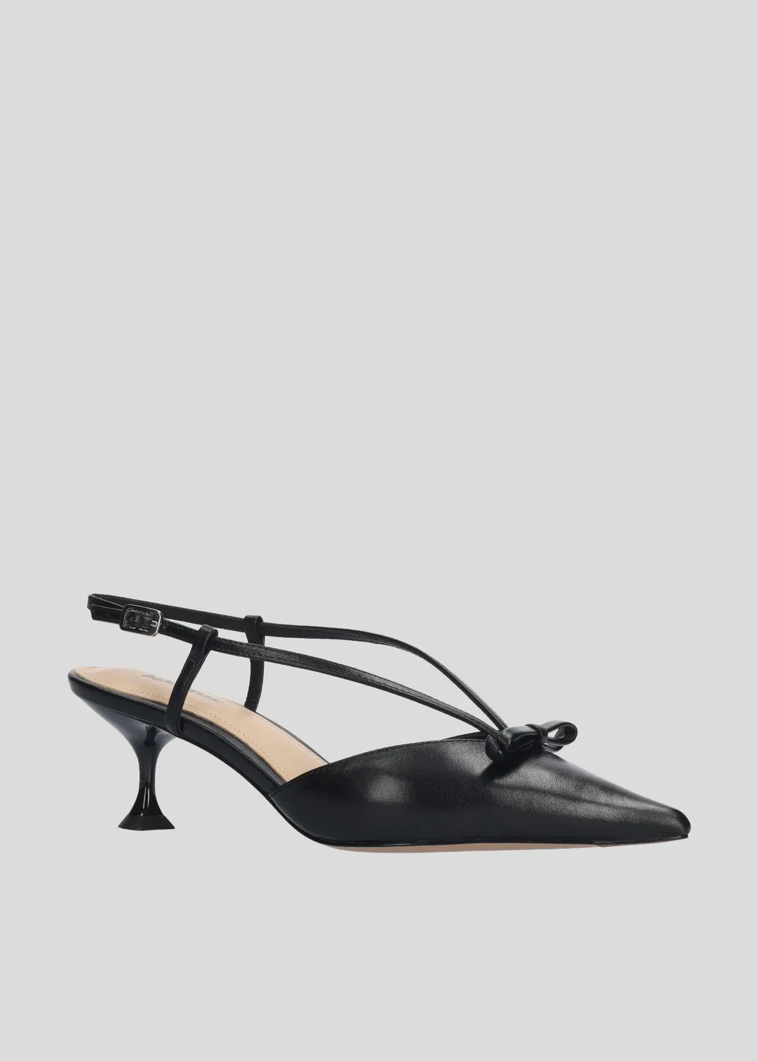 Lola Cruz Satina 55 sandales à talons noir