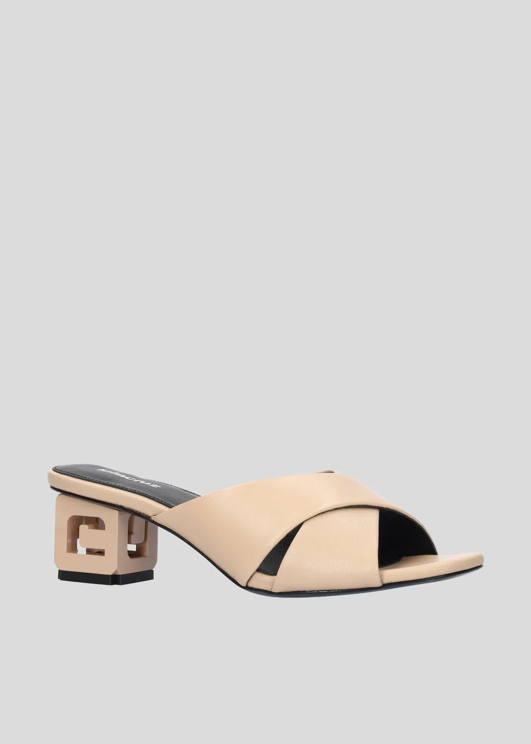 Lola Cruz Charlotte Mule 45 mules beige