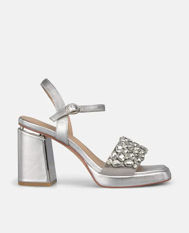 Alma en Pena V262652 sandales talon argent 8,5 cm