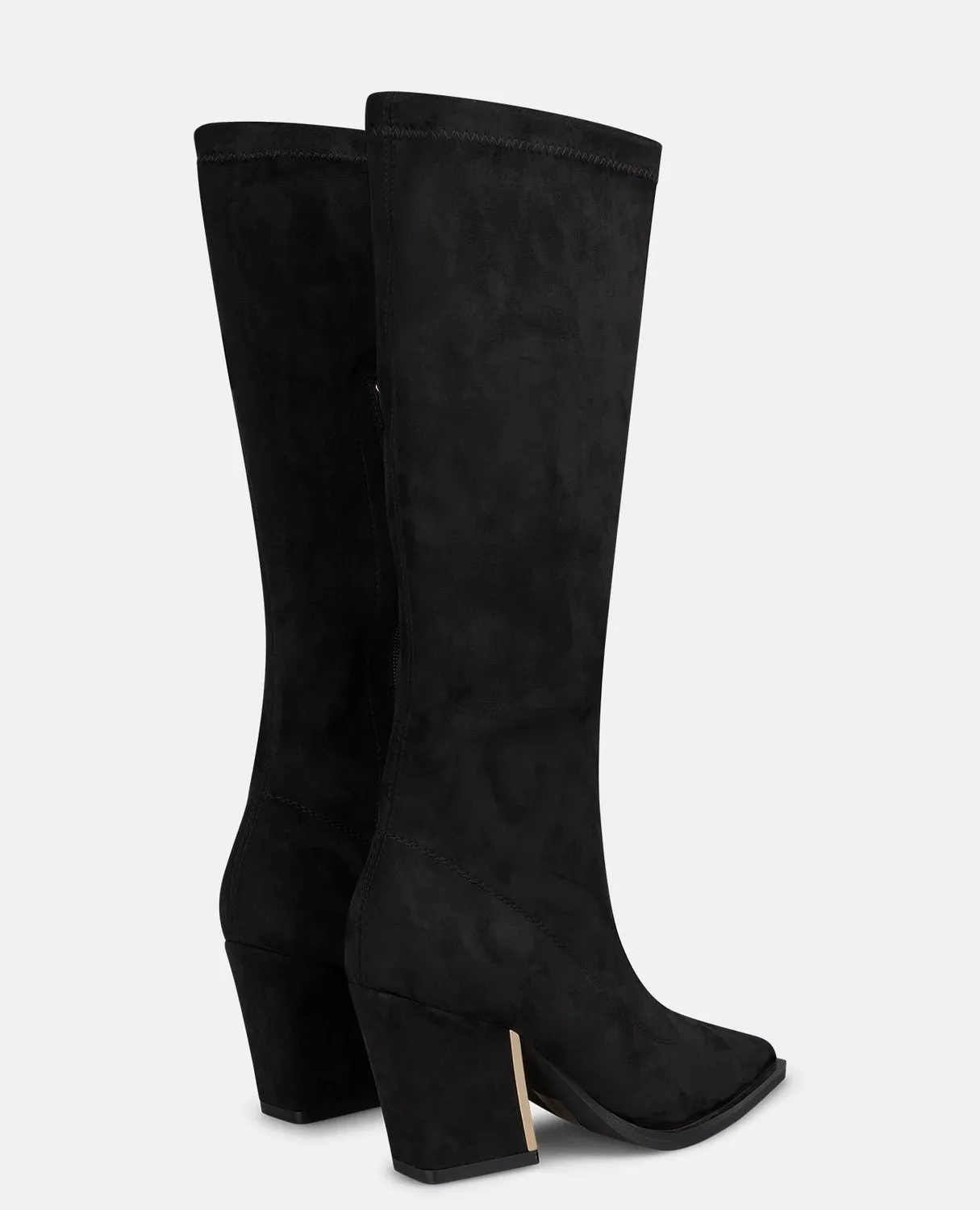 Alma en Pena I260759 botte haute noire 8 cm