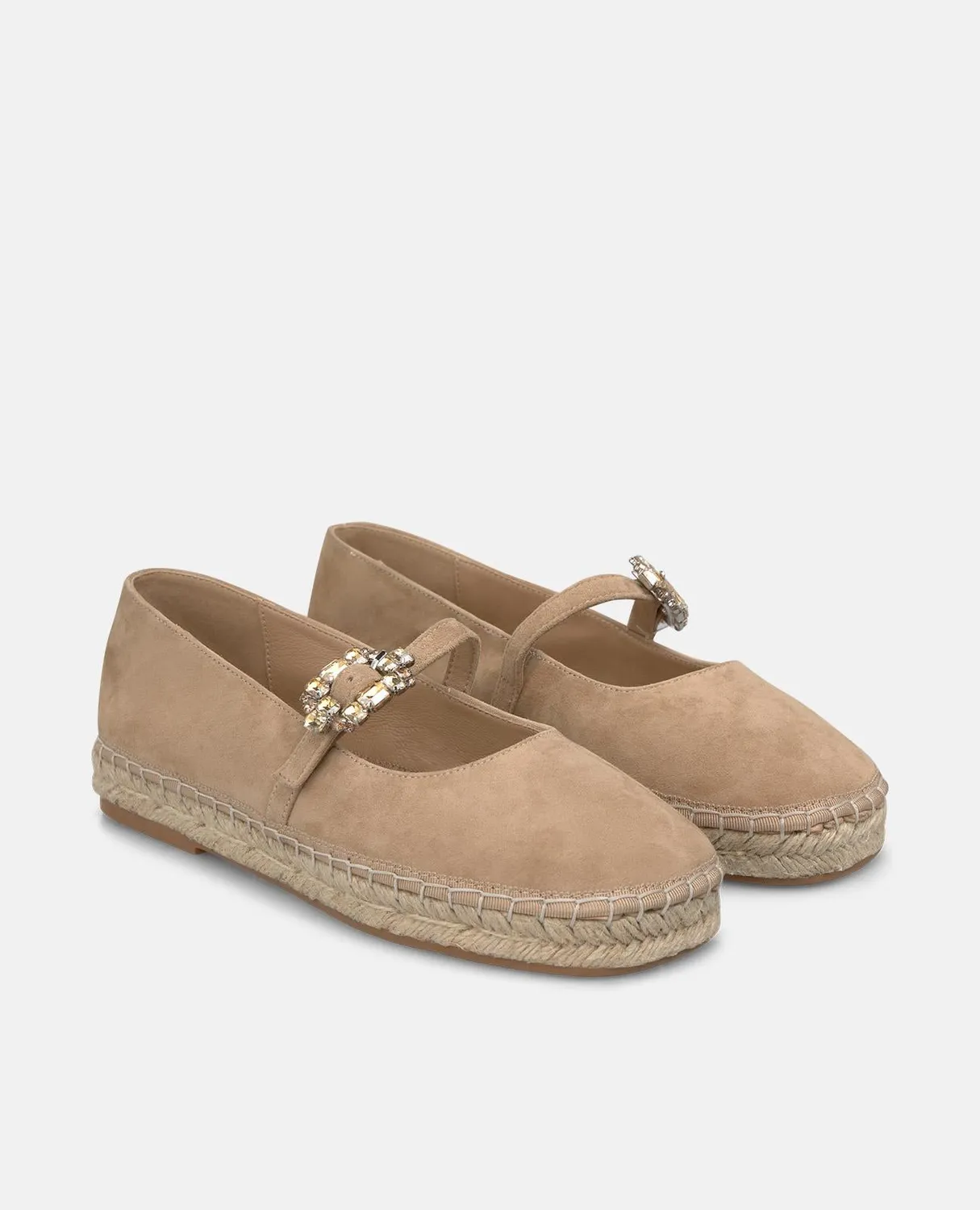 Alma en Pena V260600 ballerines sable suède strass