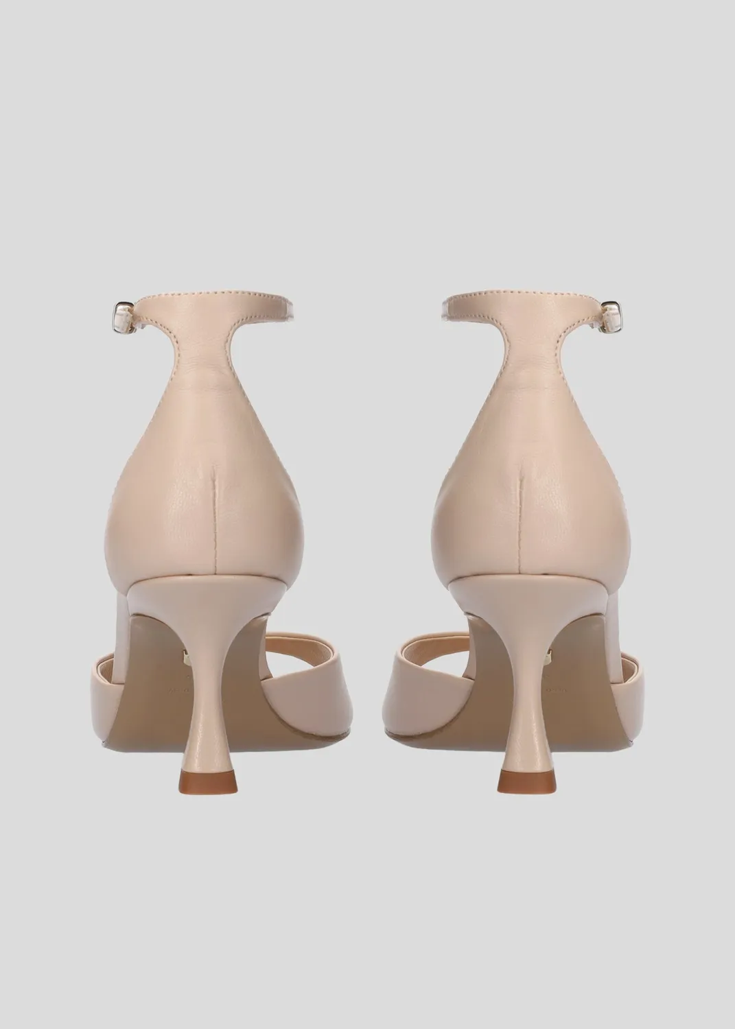 Lola Cruz Kumala 65 sandales à talons nude talon 6,5 cm