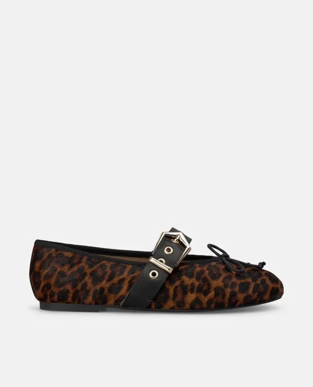 Alma en Pena I250165 ballerines léopard cuir