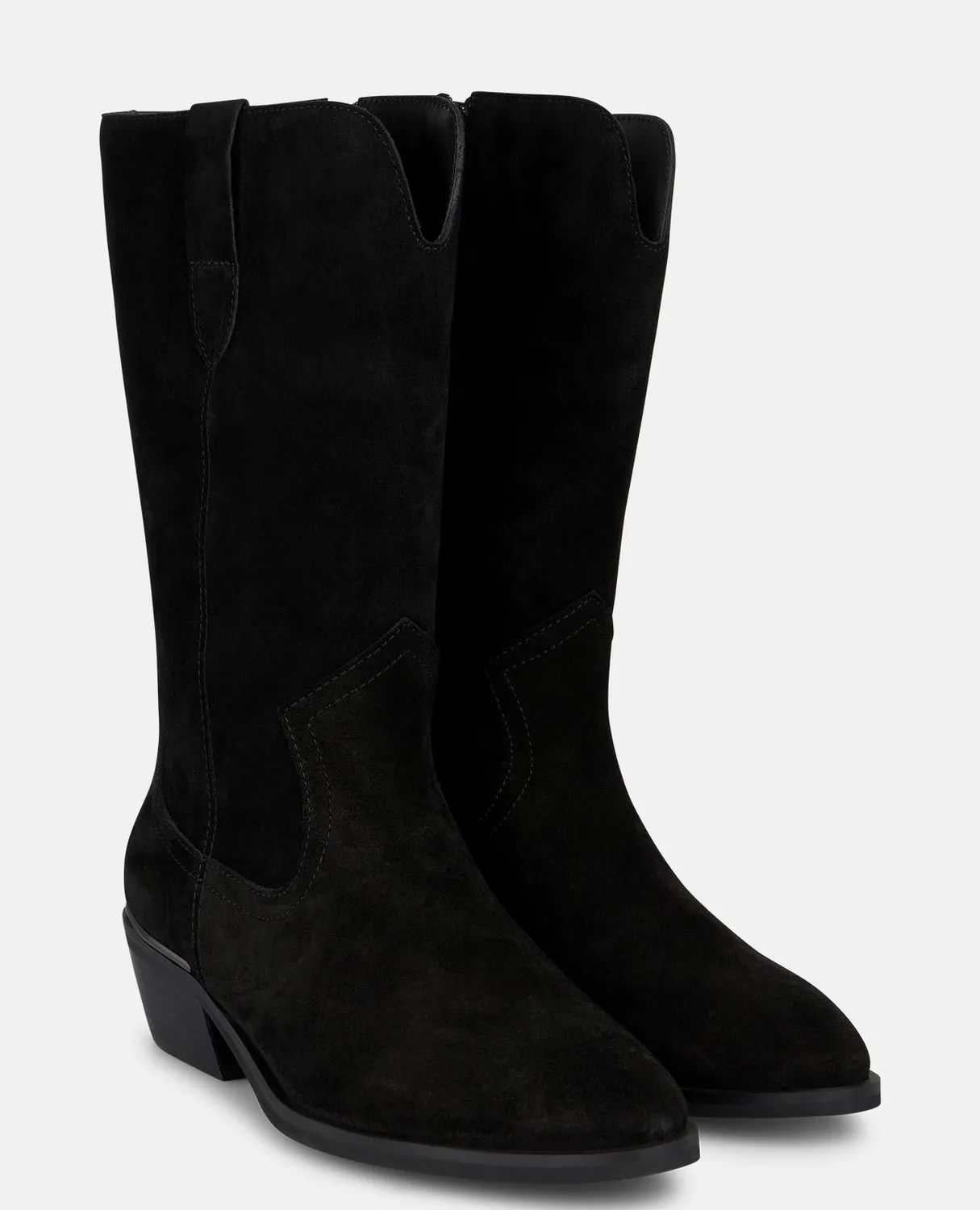 Alma en Pena I2652750C bottes ante noir talon 4,5 cm