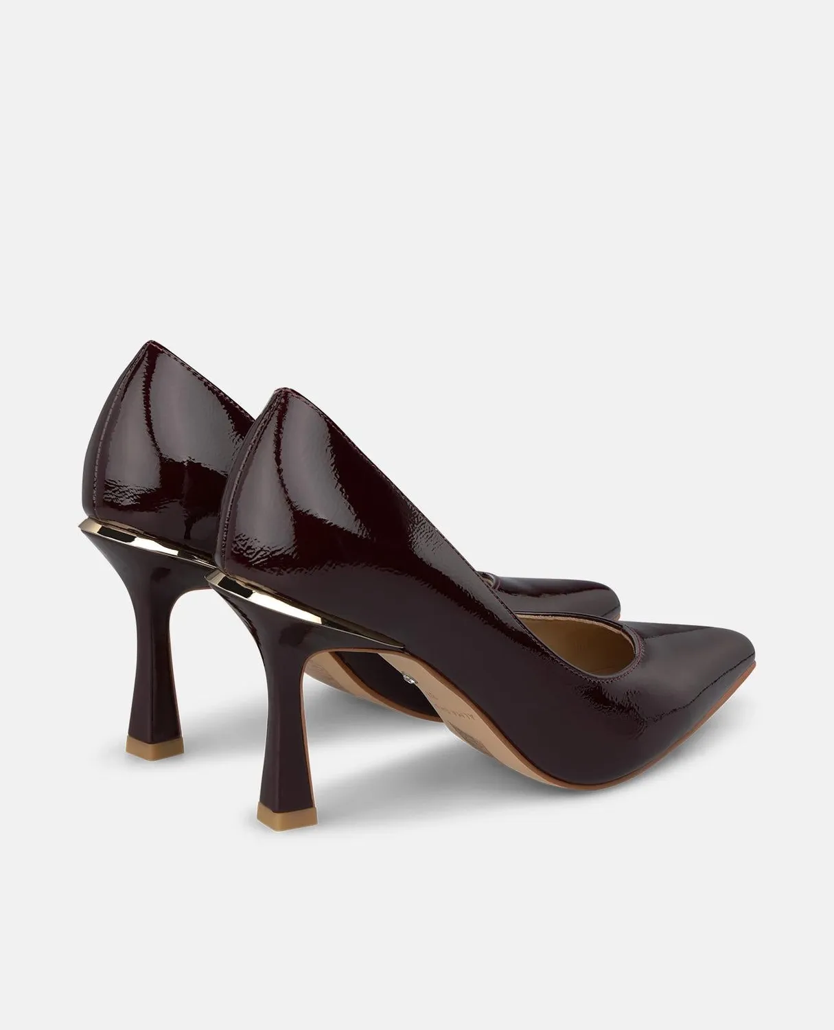 Alma en Pena I260240C escarpins vernis bordeaux 8 cm