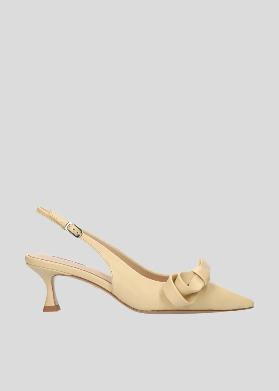 Lola Cruz Linda escarpins beige talon 5,5 cm