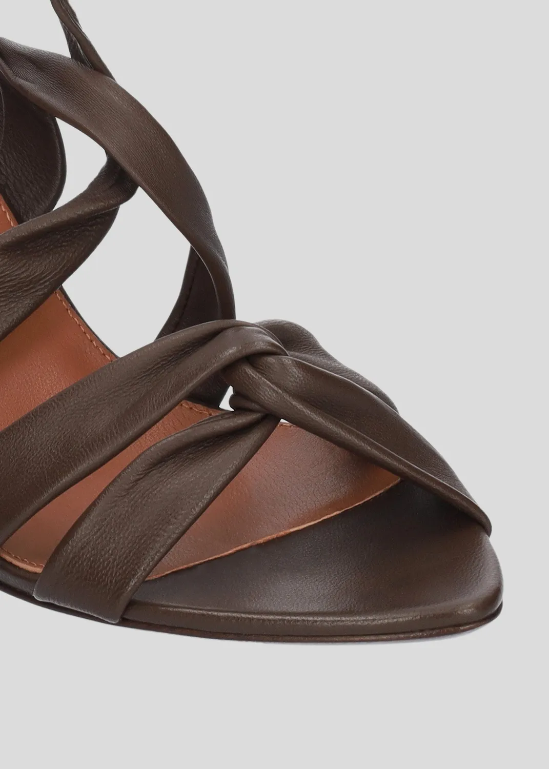 Lola Cruz Arabella 65 sandales marron
