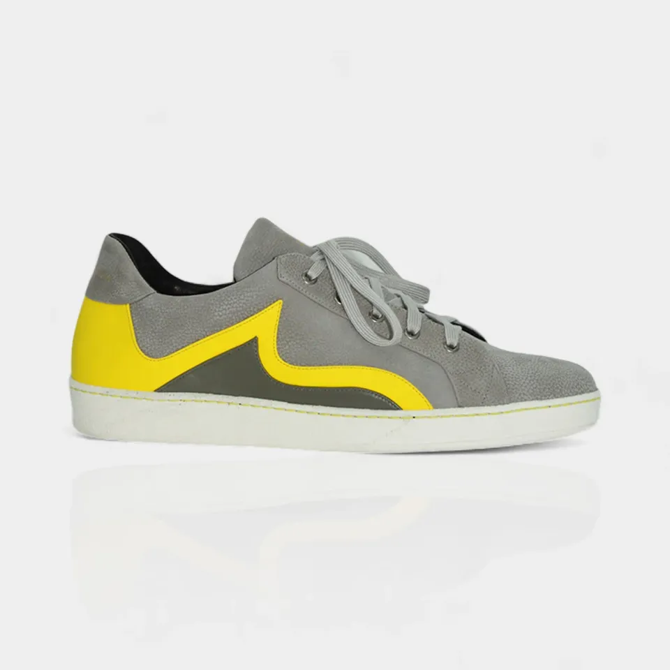 Karine Arabian Nad sneakers homme cuir gris