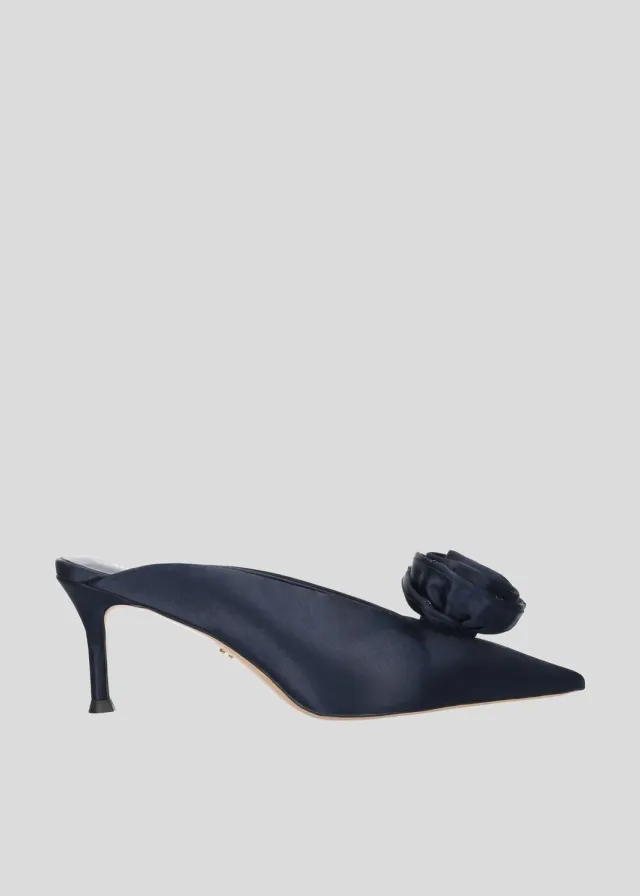 Lola Cruz Fiorella Mules 65 mules bleu nuit 6,5 cm