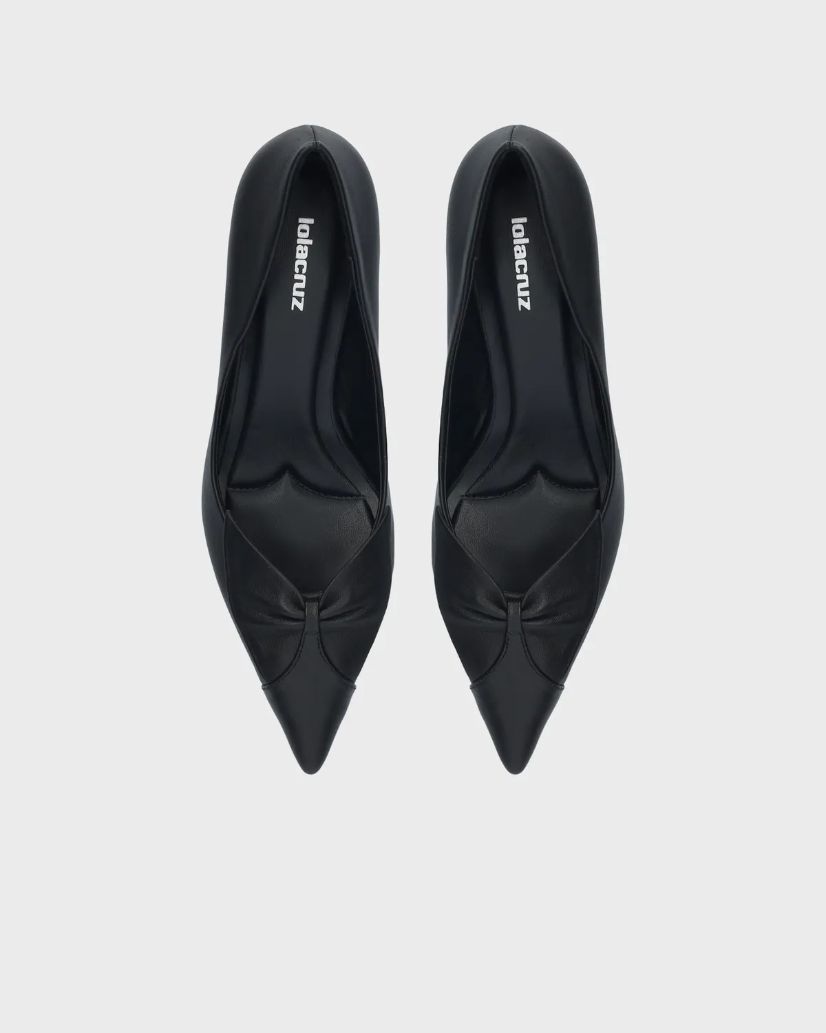 Lola Cruz Manuela Pumps 50 escarpins noir petit talon