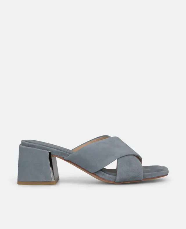 Alma en Pena V263104 sandales bleu talon 6 cm cuir