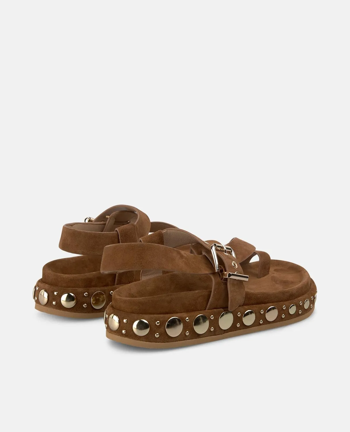 Alma en Pena V267201 sandales caramel plateforme 3 cm