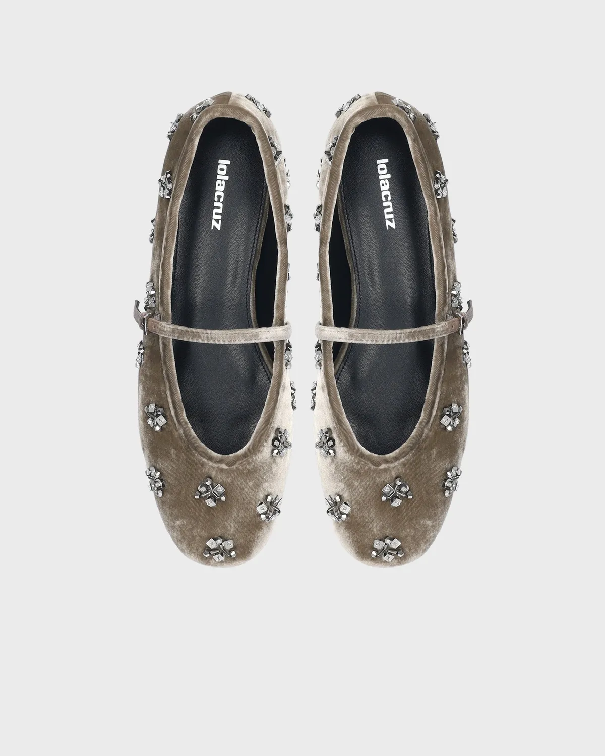 Lola Cruz Nivea ballerines truffe