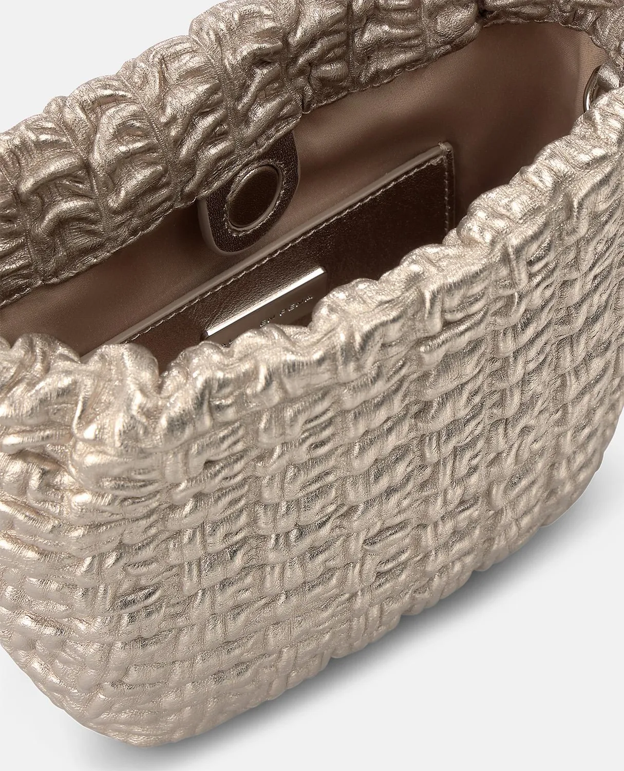 Alma en Pena V26BG042 sac seau cuir bronze