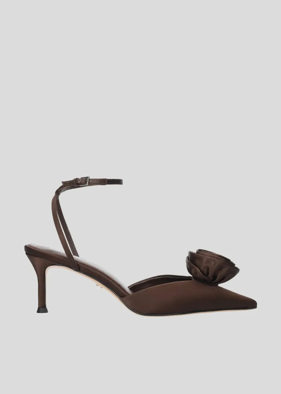 Lola Cruz Fiorella Pumps 95 escarpins chocolat cuir