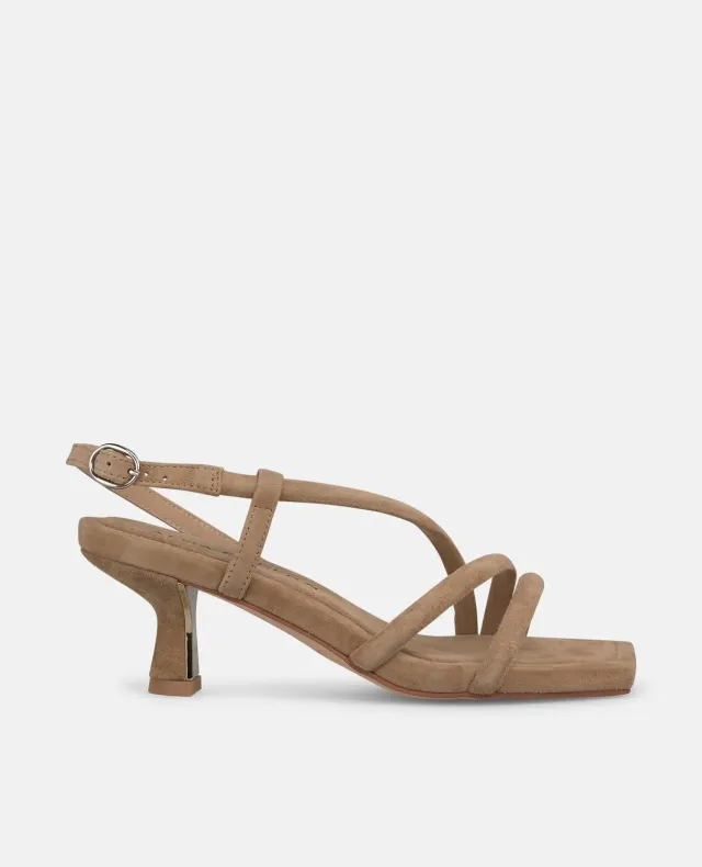 Alma en Pena I250091 sandales cuir camel talon 5,5 cm