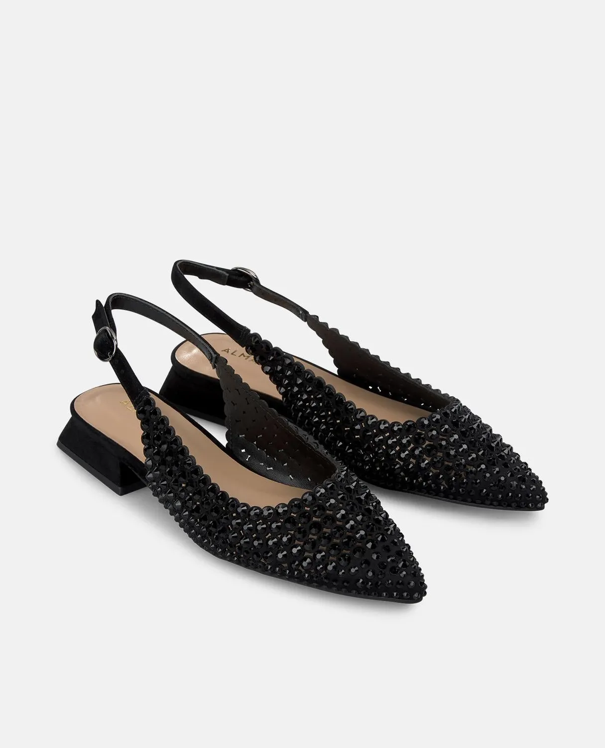 Alma en Pena V250488 chaussures noires plates