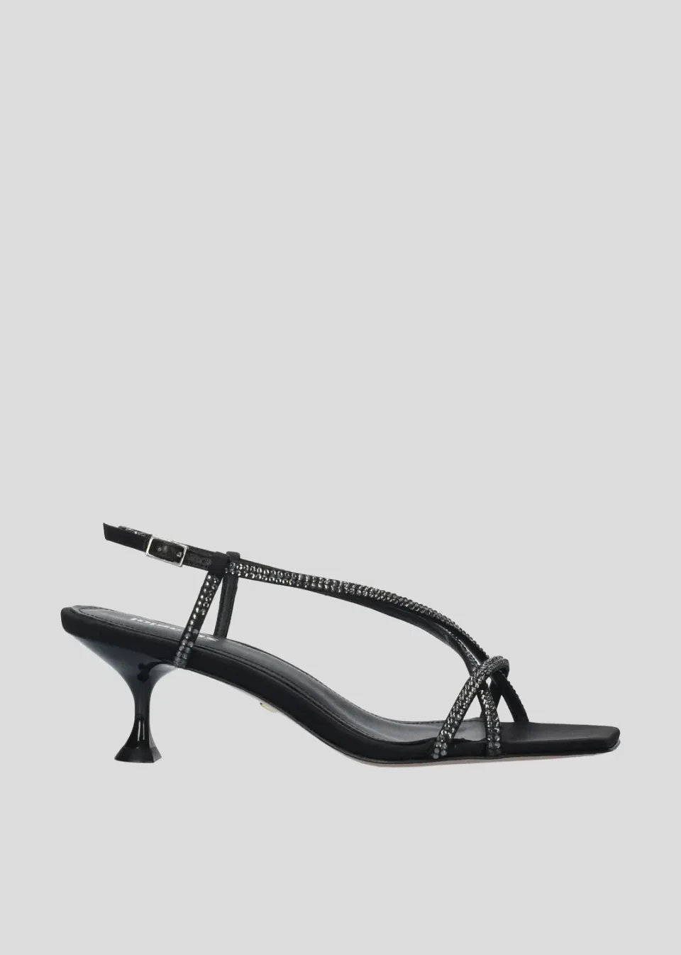 Lola Cruz Liberty 55 sandales à talon noir