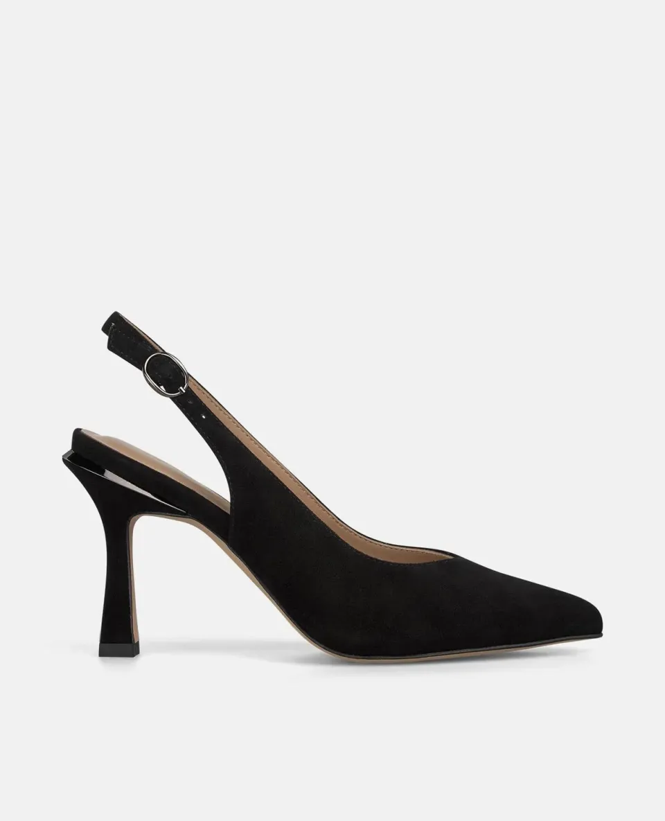 Alma en Pena V261800 escarpins noirs cuir talon 9 cm