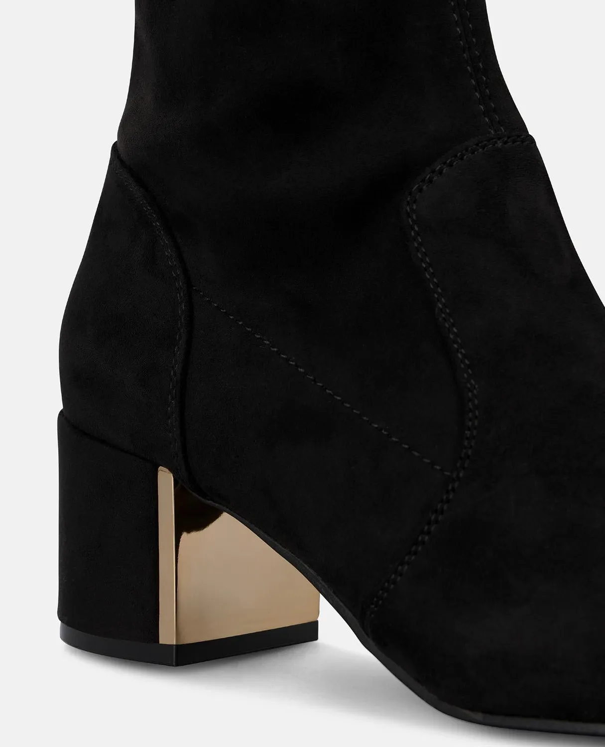 Alma en Pena I260494 botte haute noire talon 5,5 cm