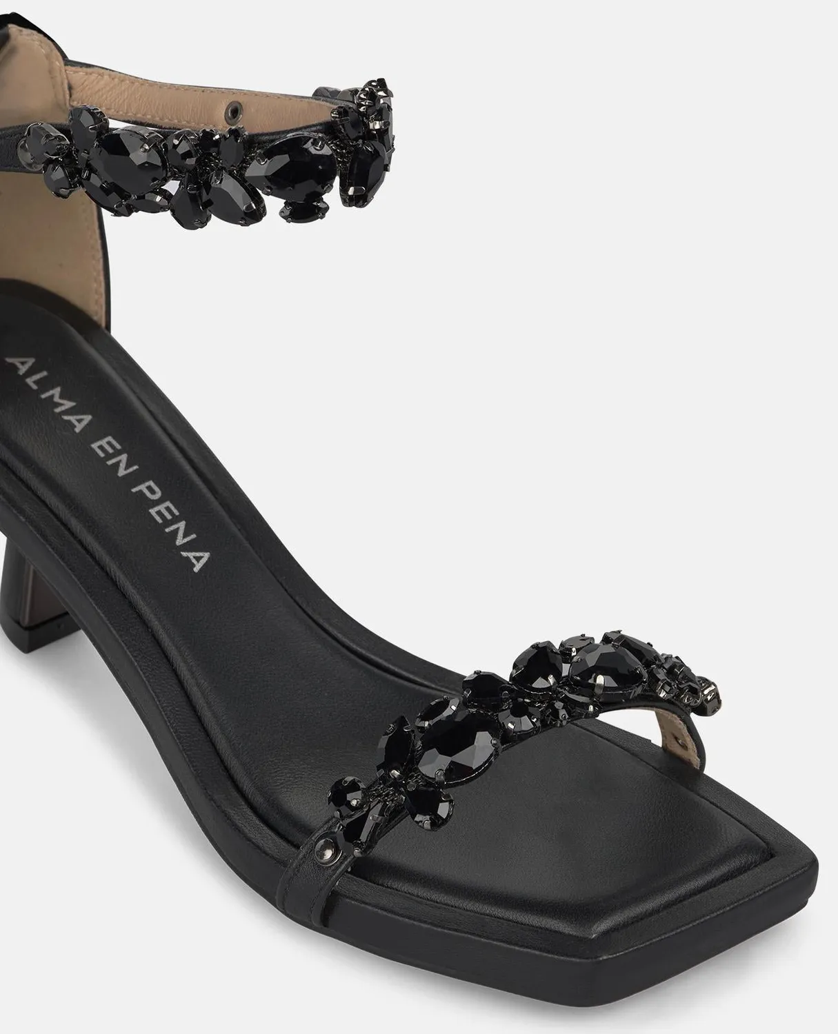 Alma en Pena V265006 sandales nappa noir 5,5 cm