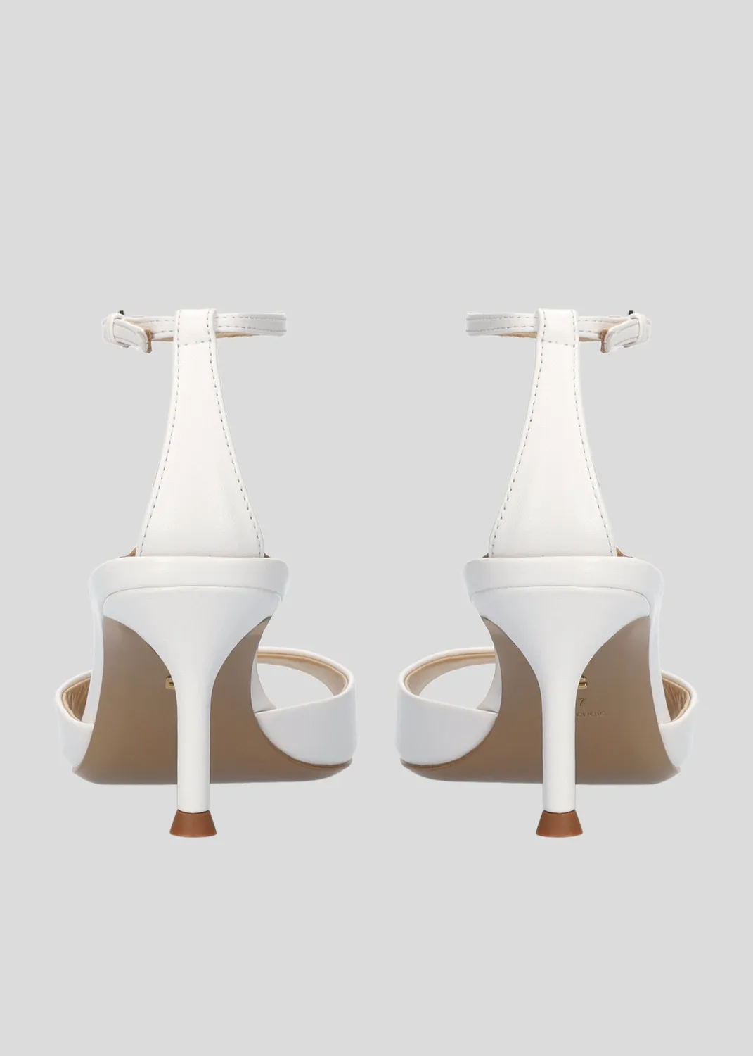 Lola Cruz Brandi Sandal 65 sandales blanc cuir