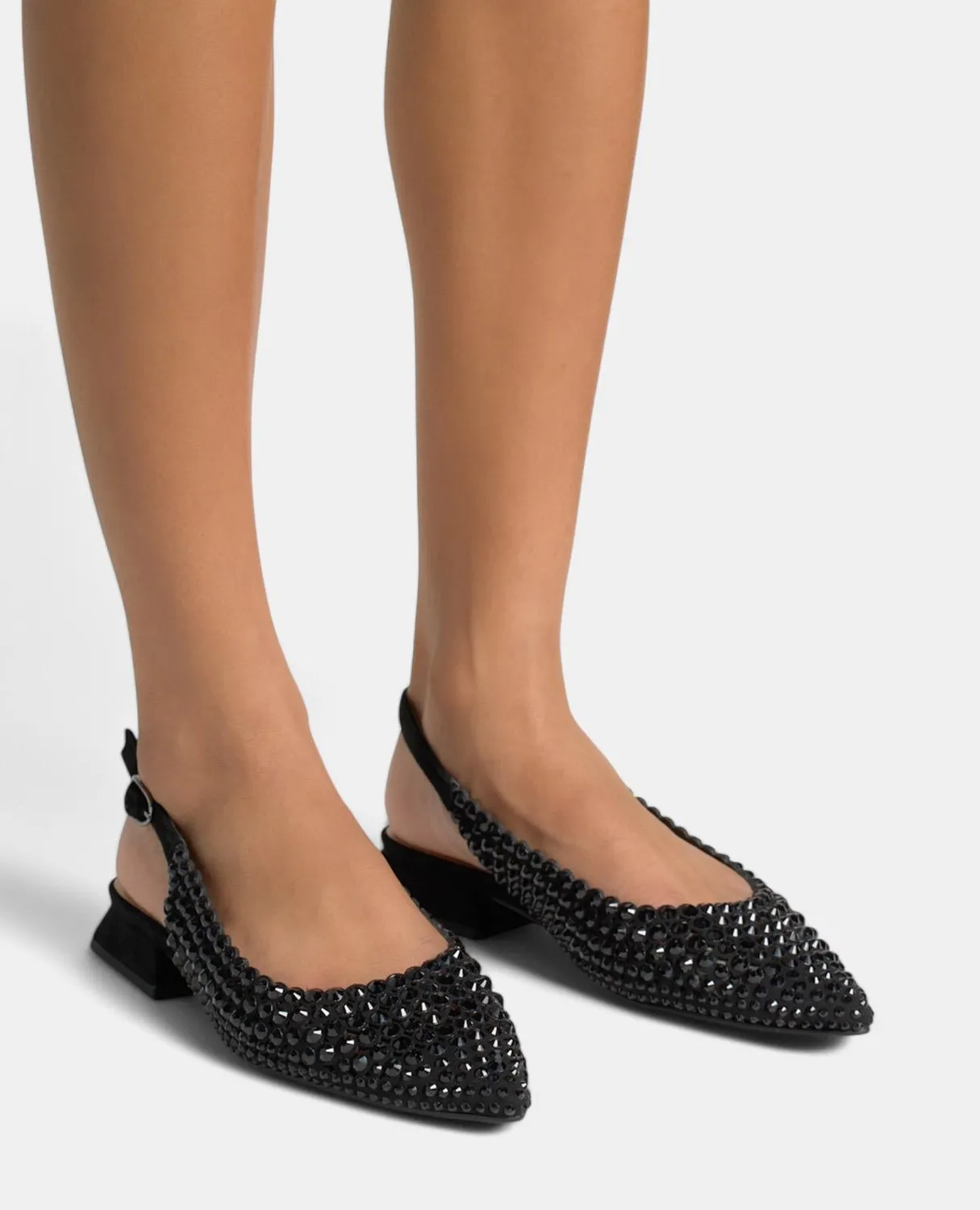 Alma en Pena V250488 chaussures noires plates
