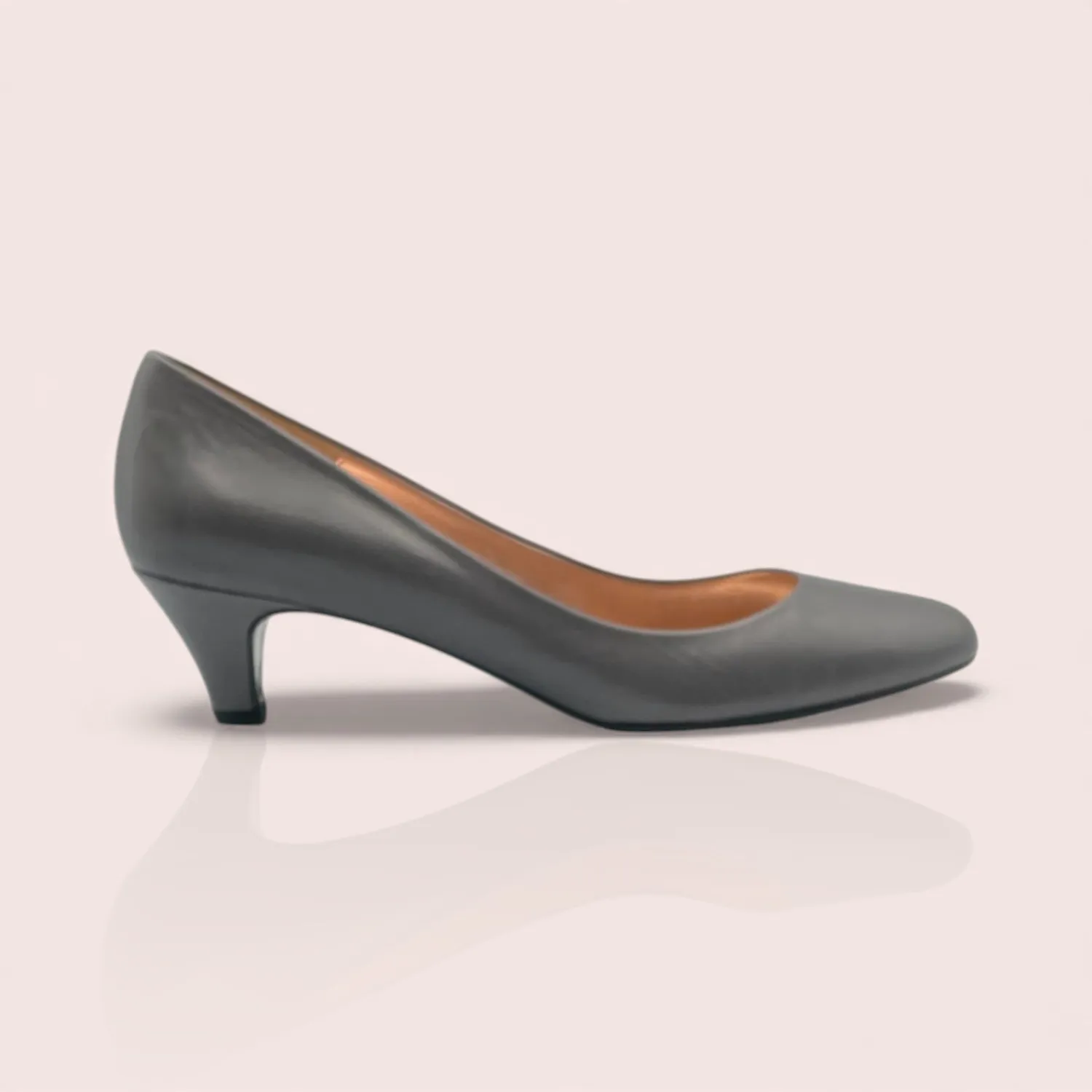 Karine Arabian DIANE escarpins cuir rouge talon 47 mm
