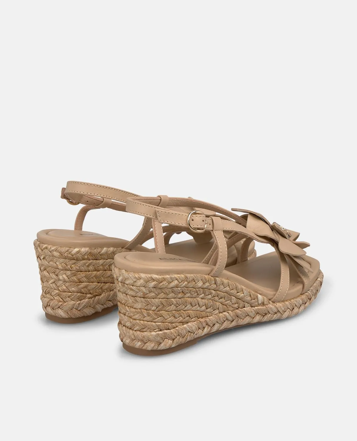 Alma en Pena V266751 sandales compensees beige talon 7 cm