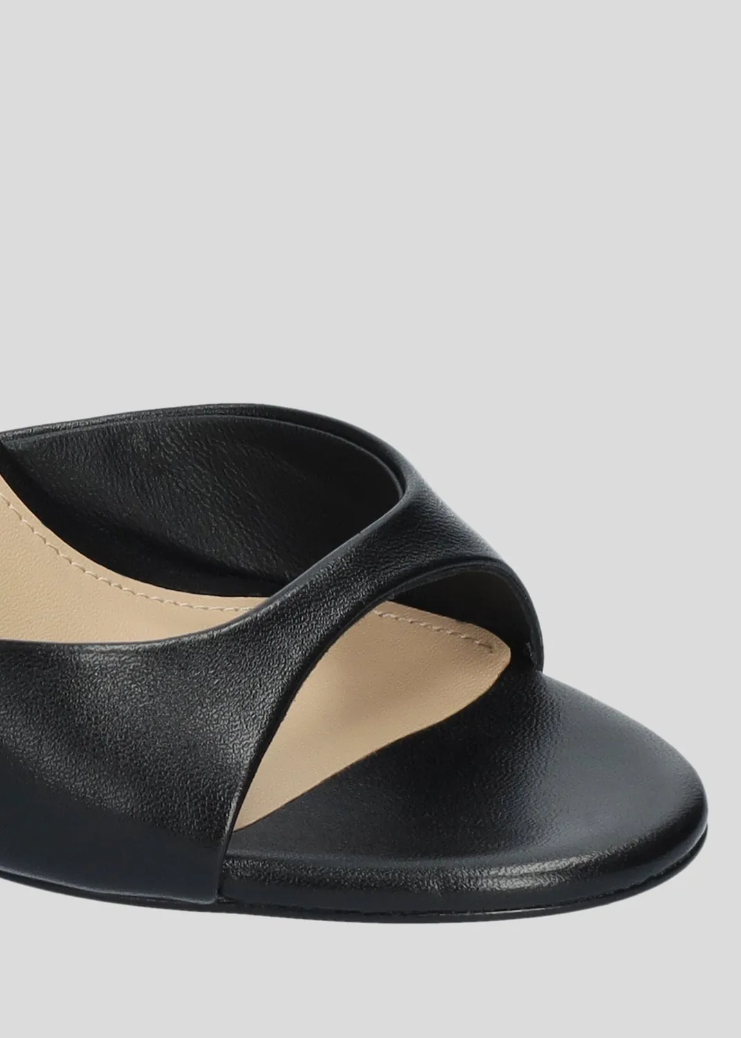 Lola Cruz Kumala 95 sandales noires 9,5 cm