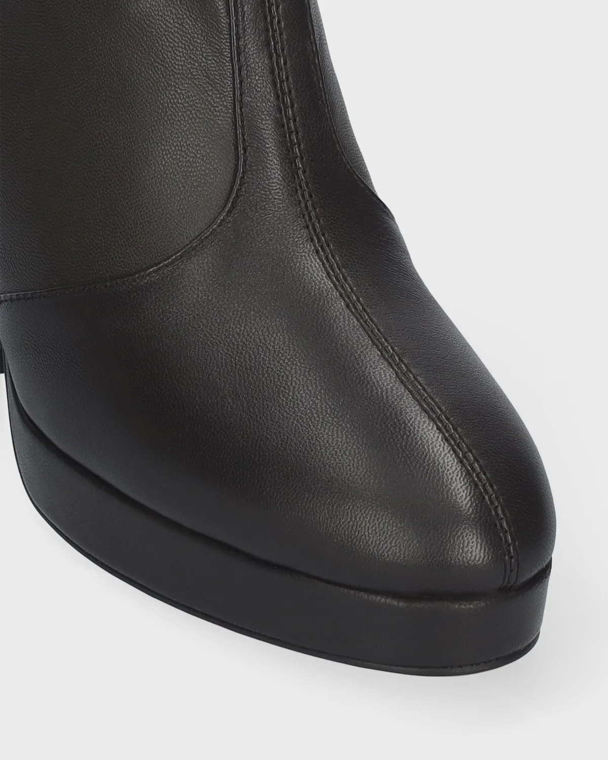 Lola Cruz Mina bottines marron cuir pointure exacte