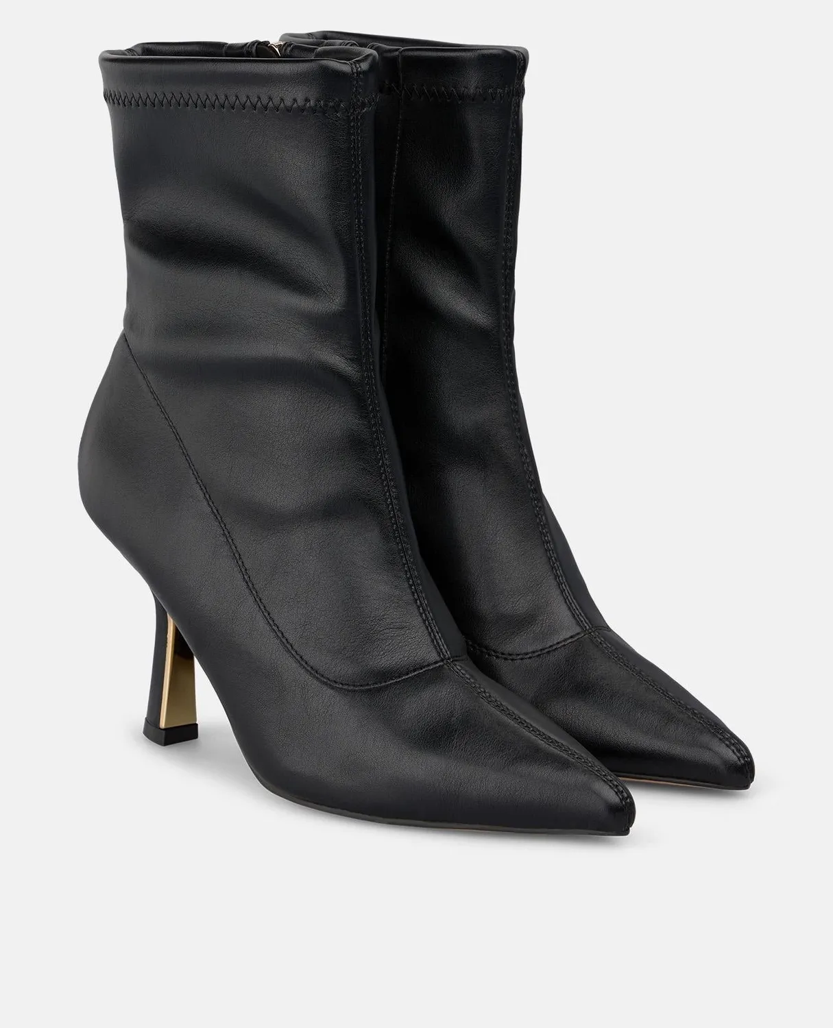 Alma en Pena I260402 bottines noir talon 8,5 cm zip