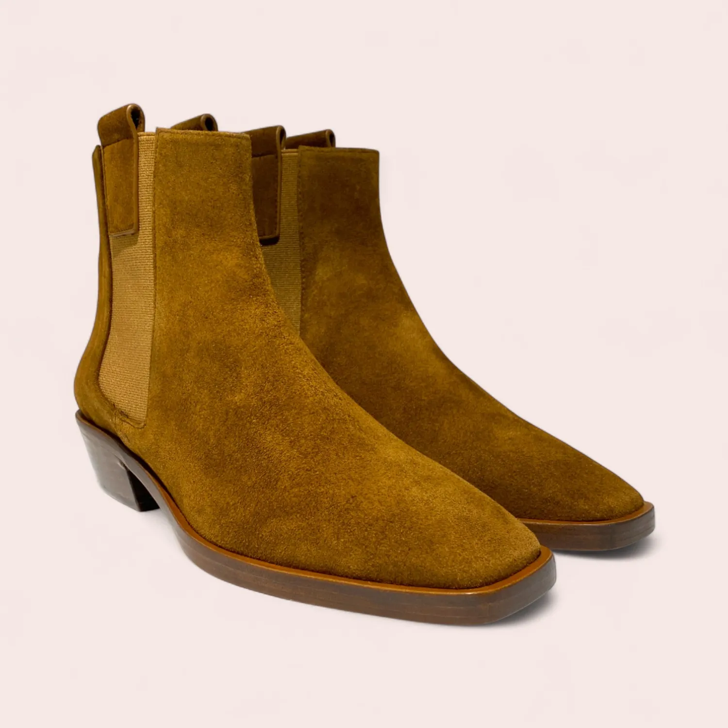 Karine Arabian Well bottine cuir chelsea bison 40 mm