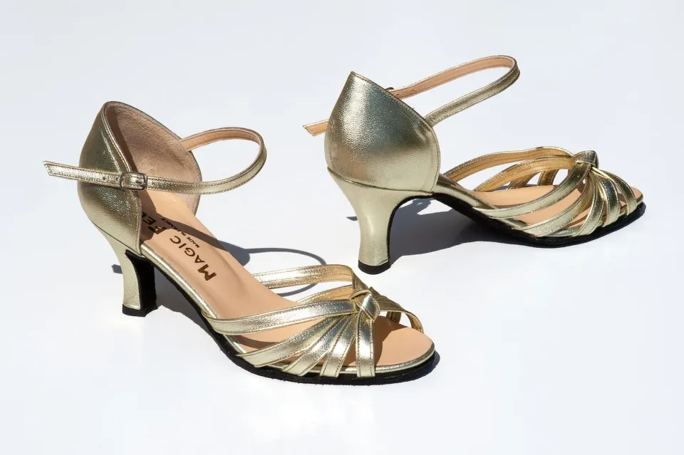 Magic Feet Carmela chaussures danse latine cuir