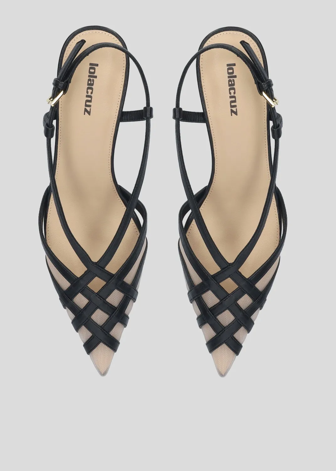 Lola Cruz Eloise 55 escarpins noir talon 5,5 cm