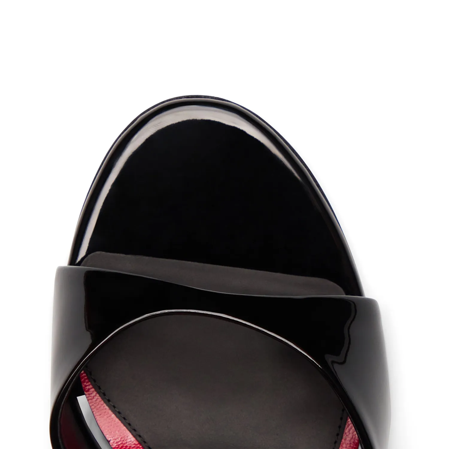 Maison Ernest Angel 120 sandales noir cuir vernis