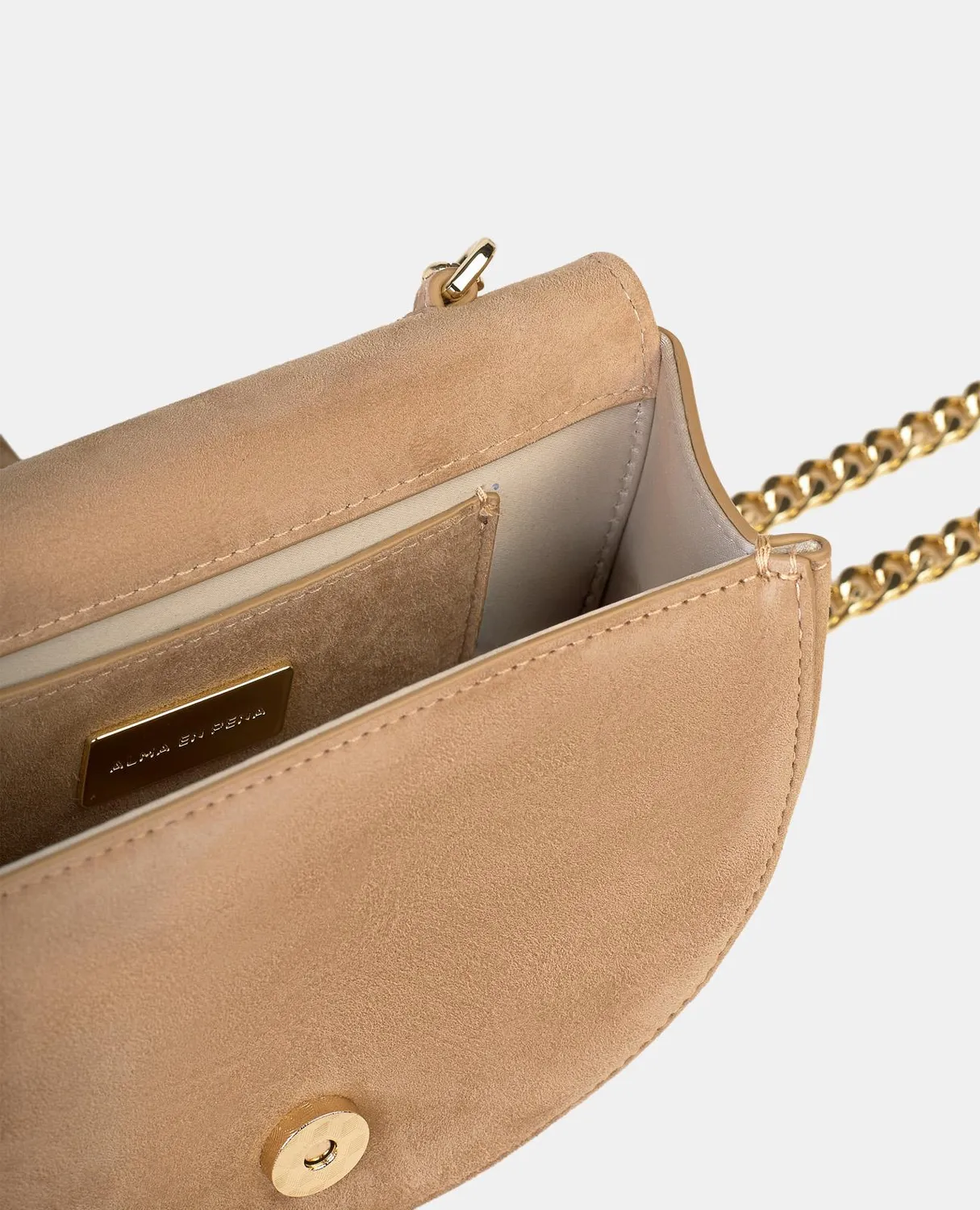 Alma en Pena BG100 sac demi-lune camel cuir