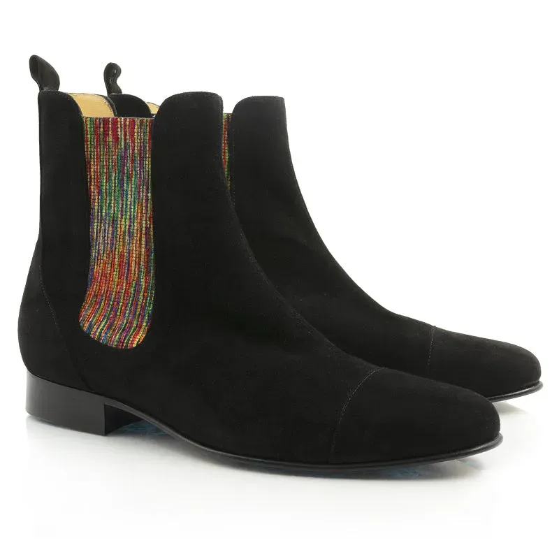 Bégum Paris Amazone bottines chelsea noir talon 2 cm