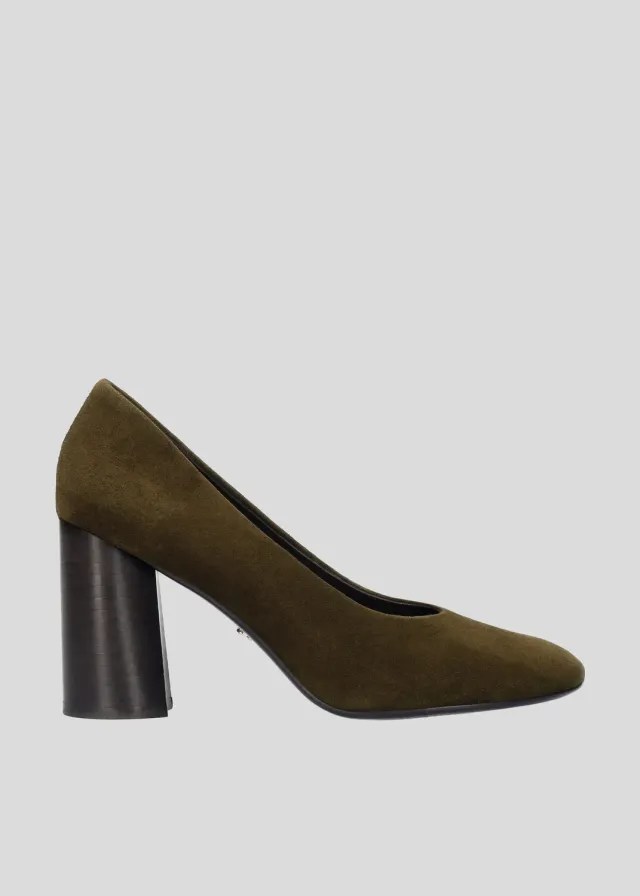 Lola Cruz Belinda 85 escarpins kaki militaire